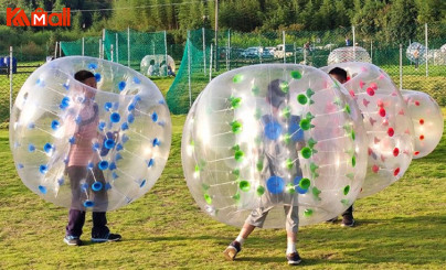 use kids zorb ball for fun